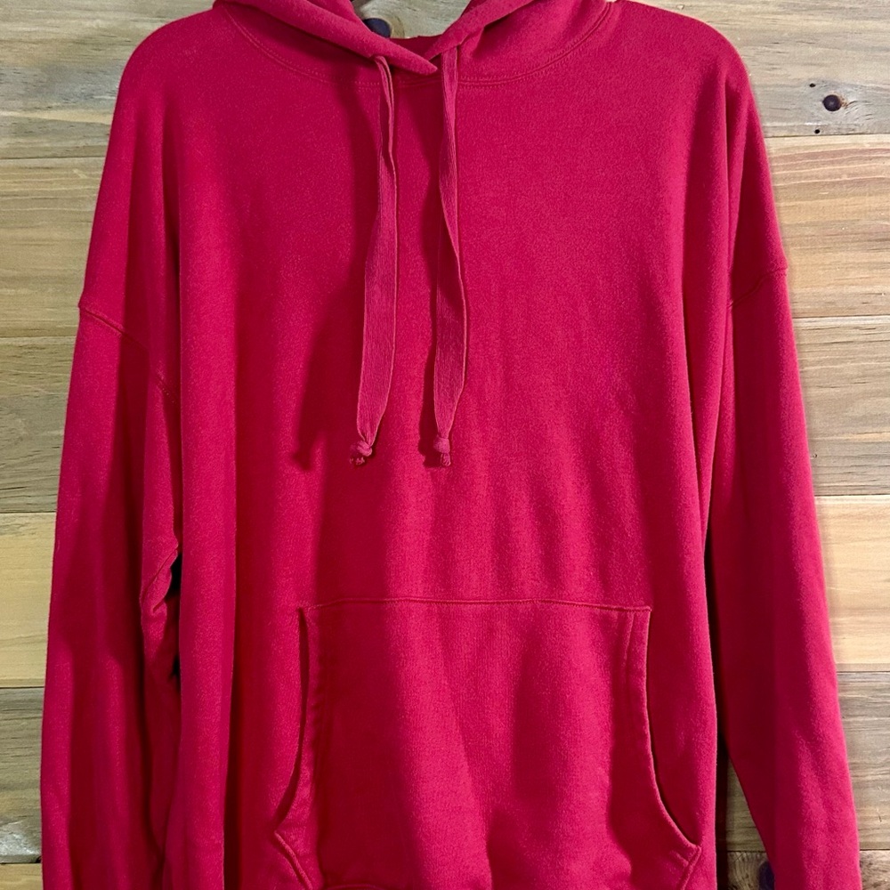 AMERICAN EAGLE Wmns’s Red Ahh-mazingly Soft Jegging Fit (loose) Med Hoodie